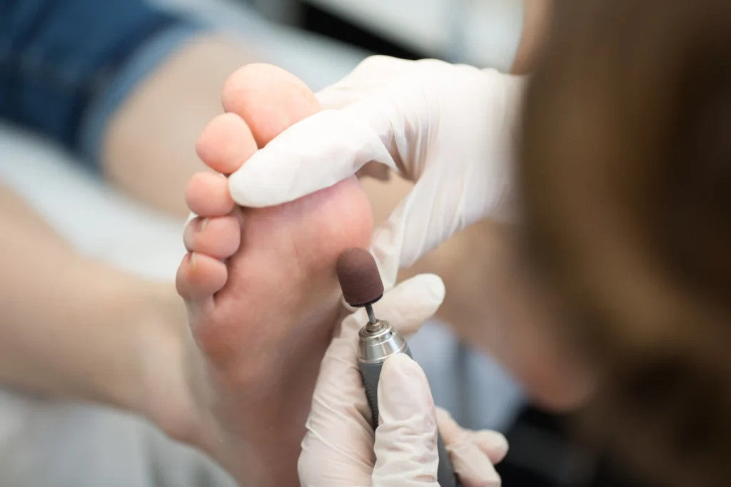 process pedicure close up polishing feet 2024 08 08 07 34 41 utc